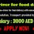 Van Driver for food delivery