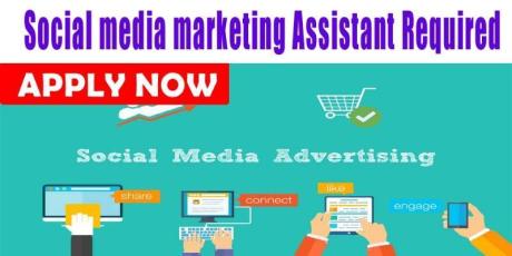 Social media marketing Assistant Required