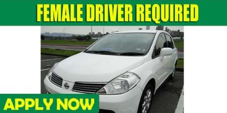 FEMALE DRIVER REQUIRED