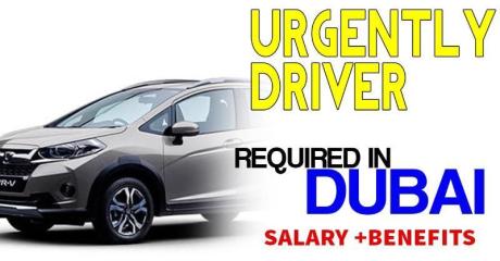 Urgently Driver Required in Dubai