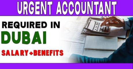 Urgent Accountant Required in Dubai