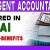Urgent Accountant Required in Dubai