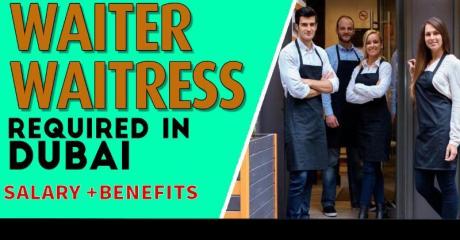 Waiter/Waitress Required in Dubai