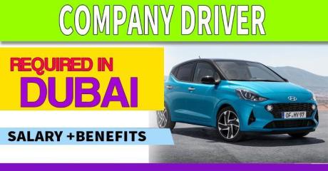 Company Driver Required in Dubai
