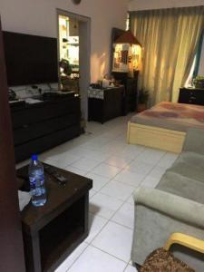 Furnished Studio Flat is available for an Executive Lady to share with Two Ladies with Swimming Pool