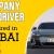 Company Driver Required in Dubai -