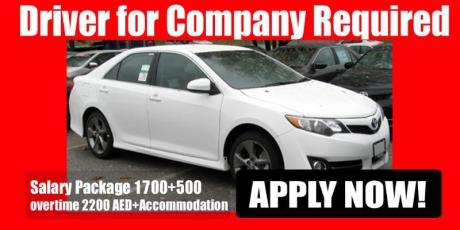 Driver for Company Required