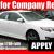 Driver for Company Required