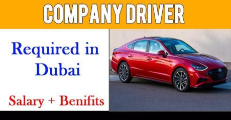 Company Driver Required in Dubai