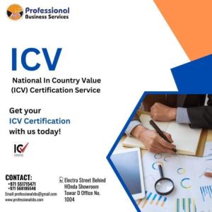NATIONAL IN COUNTRY VALUE (ICV) CERTICATION IN UAE
