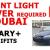 URGENT LIGHT DRIVER REQUIRED IN DUBAI