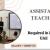 Assistant Teacher Required in Dubai