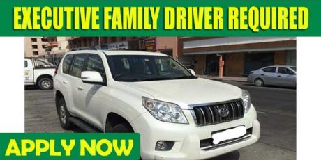 EXECUTIVE FAMILY DRIVER REQUIRED