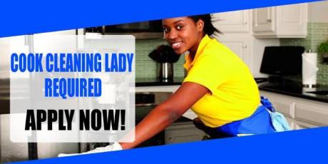 COOK CLEANING LADY REQUIRED IN DUBAI