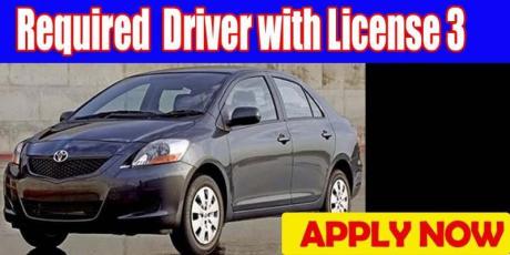 Required  Driver with License 3