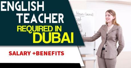 English Teacher Required in Dubai