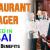 Restaurant Manager Required in Dubai