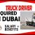 TRUCK DRIVER REQUIRED IN DUBAI
