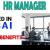 Human Resources Manager Required in Dubai