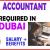 Accountant Required in Dubai -