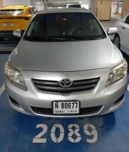 2008 Model Toyota Corolla Sedan Car For Sale