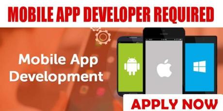 MOBILE APP DEVELOPER REQUIRED
