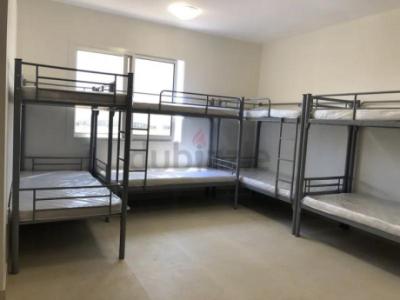 300 AED bedspace behind metro station all included