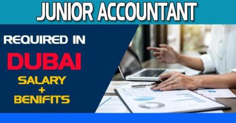 Junior Accountant Required in Dubai