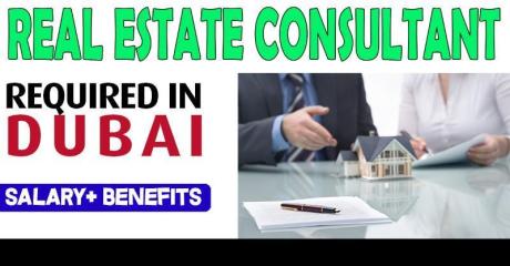 Real Estate Consultant Required in Dubai