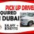 PICK UP DRIVER REQUIRED IN DUBAI