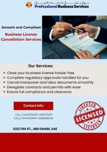 Smooth and Compliant Business License Cancellation Services