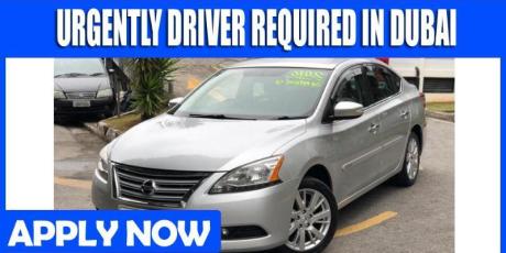 URGENTLY DRIVER REQUIRED IN DUBAI