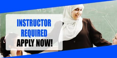INSTRUCTOR REQUIRED IN DUBAI