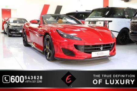 2019 !! FERRARI **PORTOFINO** RED CONVERTIBLE | GCC SPECS | LOW MILEAGE | WARRANTY + SERVICE