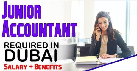 Junior Accountant Required in Dubai