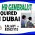 Human Resources Generalist Required in Dubai