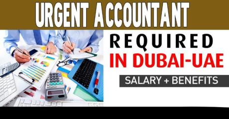 Urgent Accountant Required in Dubai