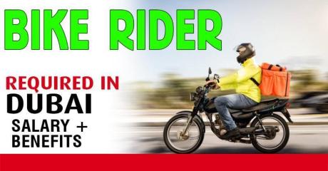 Bike Rider Required in Dubai