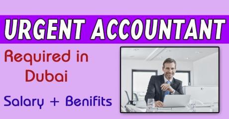 Urgent Accountant Required in Dubai