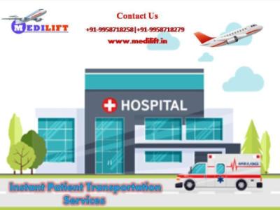 Medilift Air Ambulance in Bangalore-Ideal Option for Injured Relocation