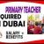 Primary Teacher Required in Dubai