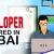 WEB DEVELOPER REQUIRED IN DUBAI