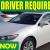 DRIVER REQUIRED