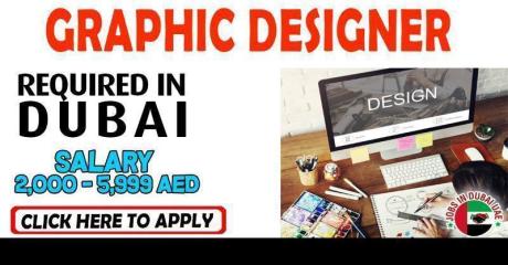 GRAPHIC DESIGNER REQUIRED IN DUBAI