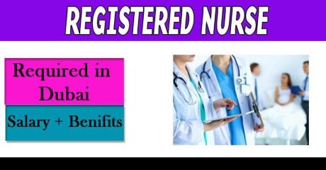 Registered Nurse Required in Dubai