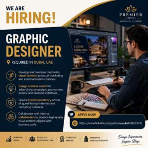Graphic Designer Required in Dubai