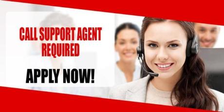CALL SUPPORT AGENT REQUIRED IN DUBAI