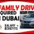 FAMILY DRIVER REQUIRED IN DUBAI