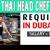 Thai Head Chef Required in Dubai