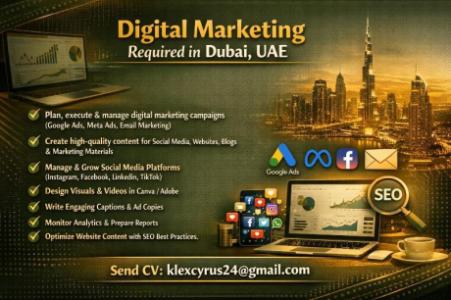 Digital Marketing Required in Dubai